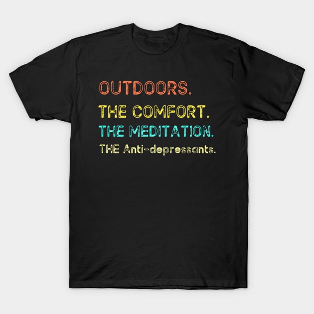 outdoors T-Shirt by ETTAOUIL4